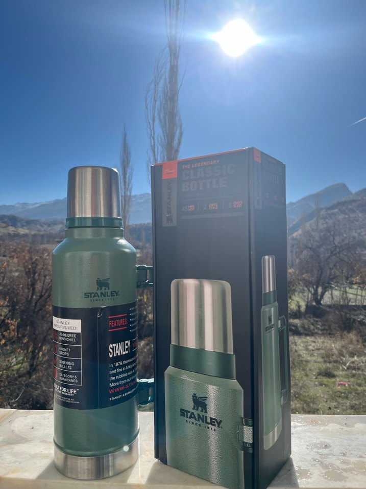 Stanley Büyük Boy Termos 1.9 L Khaki - Görsel 2