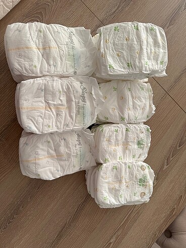 2 Beden: 3-6 kg Beden Renk Sleeyp ve babyturco 2 numara bebek bezi