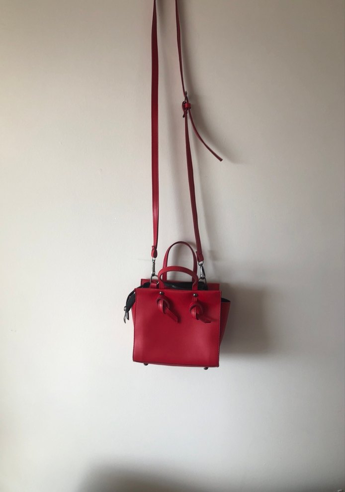 Kırmızı Kadın Çanta - Görsel 2