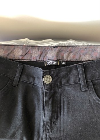 Siyah Dar Kesim Kadın Kumaş Pantolon - Görsel 2