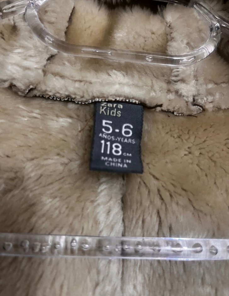 Kahverengi Kürklü Süet Kaban - Görsel 3