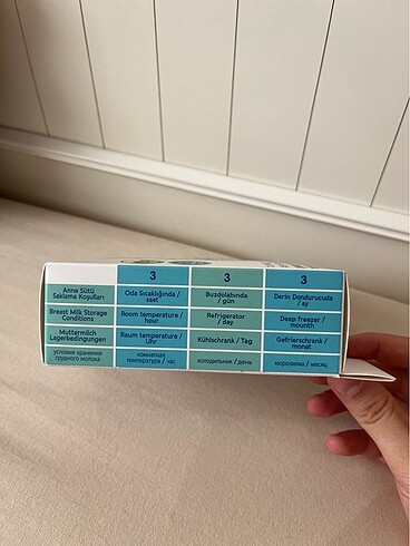 Wee baby anne sütü saklama poşeti - Görsel 2