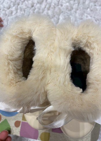 Kız Çocuk Beyaz Kürklü Botlar İgor - Görsel 5