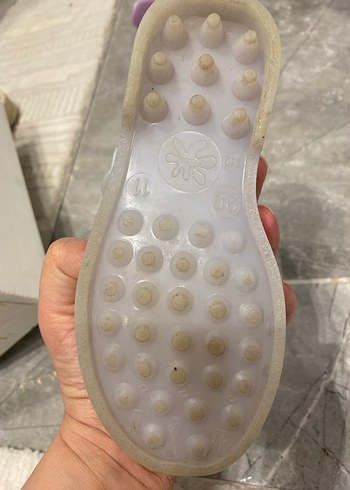 Şeffaf Beyaz Kız Sandalet - Görsel 3