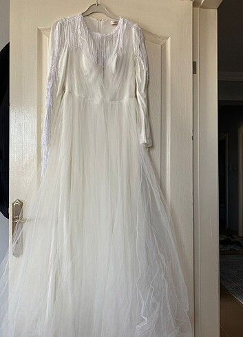 Tesettür nikah elbisesi - Görsel 6