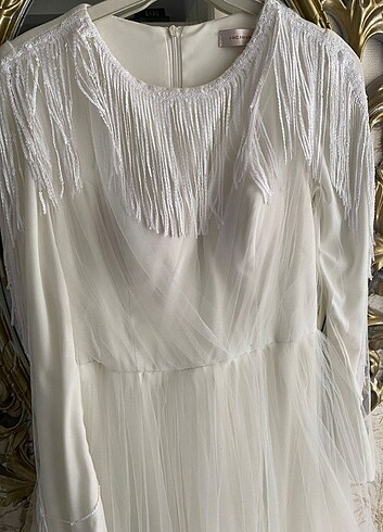 Tesettür nikah elbisesi - Görsel 7