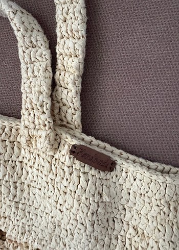 Bohem Örgü Kadın Omuz Çantası - Görsel 2