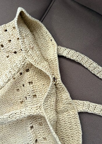 Bohem Örgü Kadın Omuz Çantası - Görsel 5