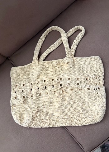 Bohem Örgü Kadın Omuz Çantası - Görsel 3