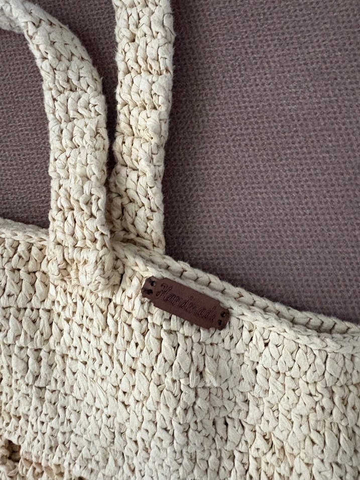 Bohem Örgü Kadın Omuz Çantası - Görsel 2