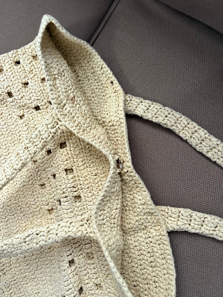 Bohem Örgü Kadın Omuz Çantası - Görsel 5