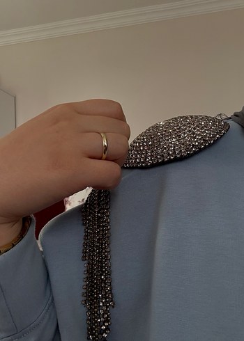 Taşlı omuz aksesuarı - Görsel 4