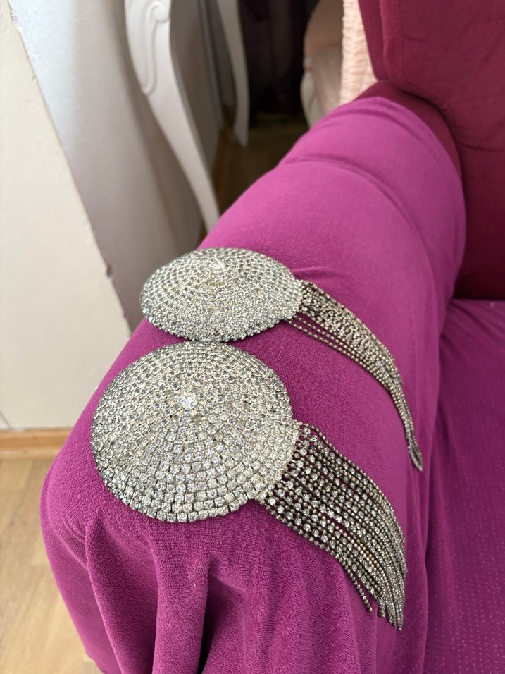 Taşlı omuz aksesuarı - Görsel 2