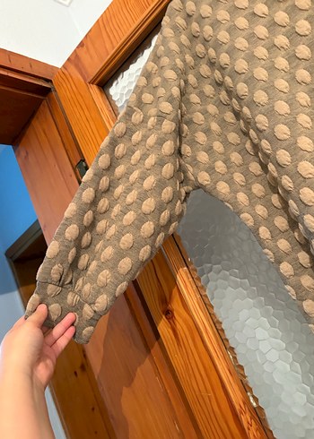 Bohem Tarz Kadın Uzun Triko Elbise - Görsel 2