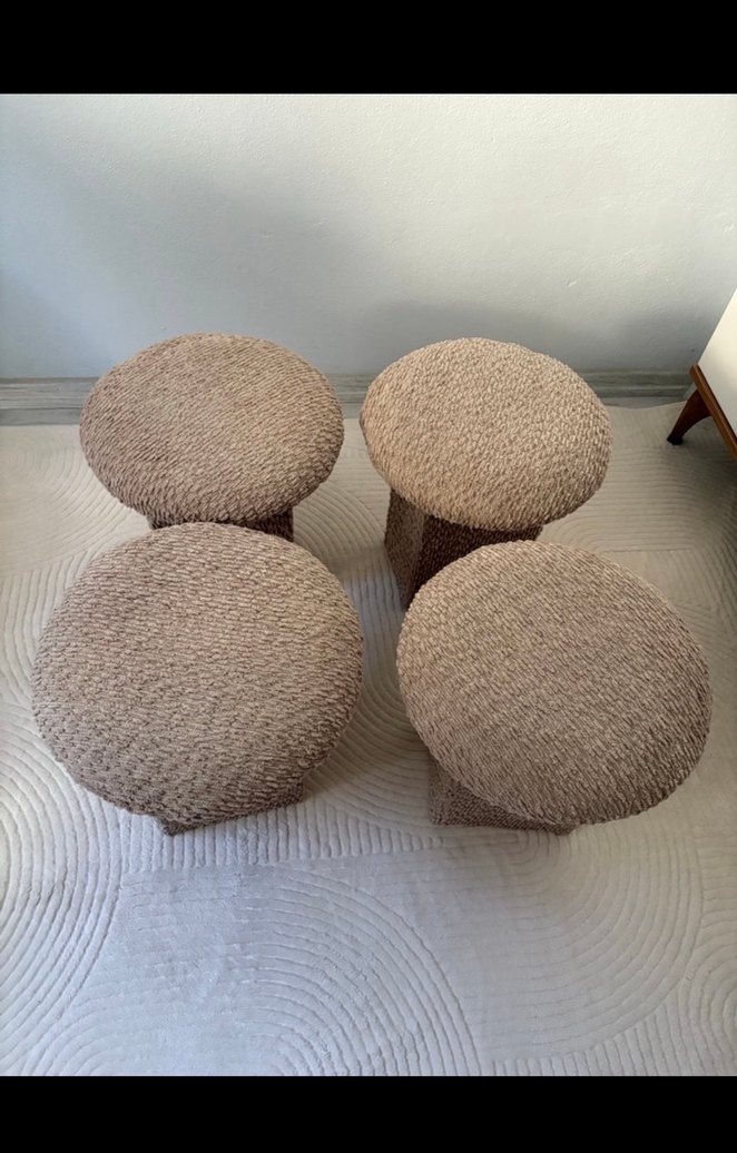 Pinterest örme tabure - Görsel 2