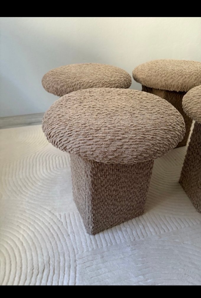 Pinterest örme tabure - Görsel 3