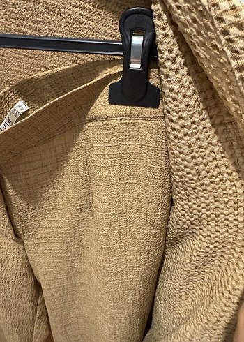 Bej Uzun Kadın tunik pantolon - Görsel 2