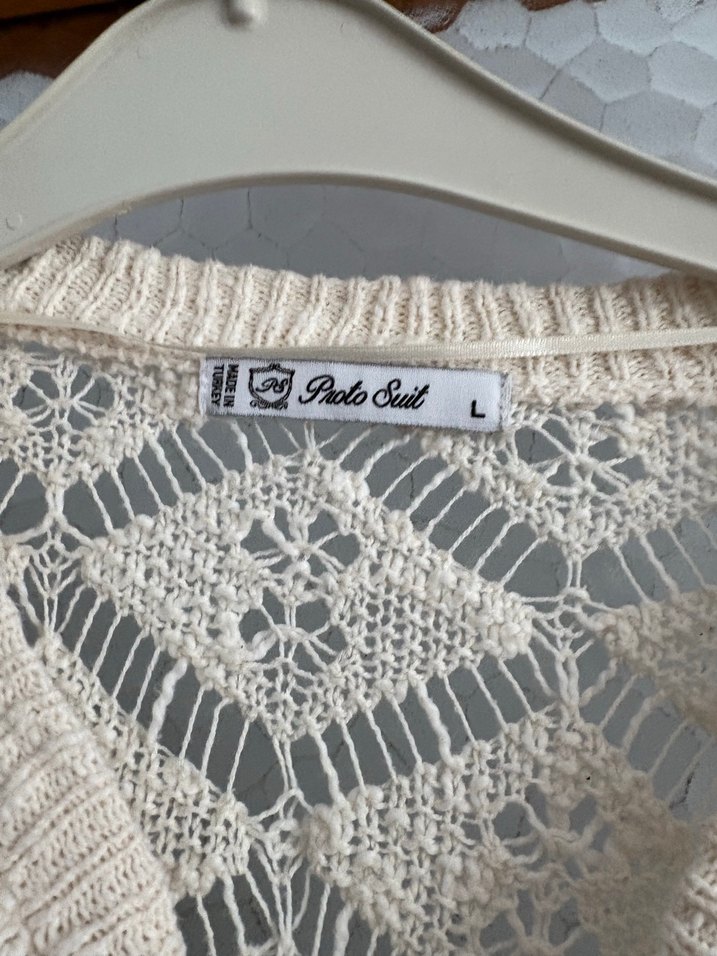 Dantelli hırka - Görsel 4