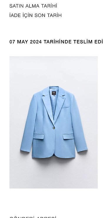 Zara Zara blazer