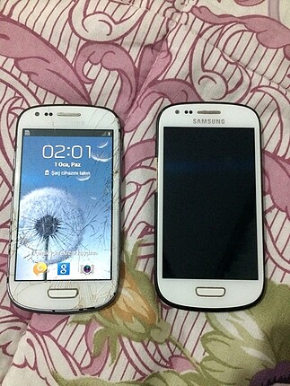 Rezerve S3 mini 2 adet ve 2 adet tablet 150