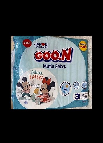 Goon 3 numara bebek bezi