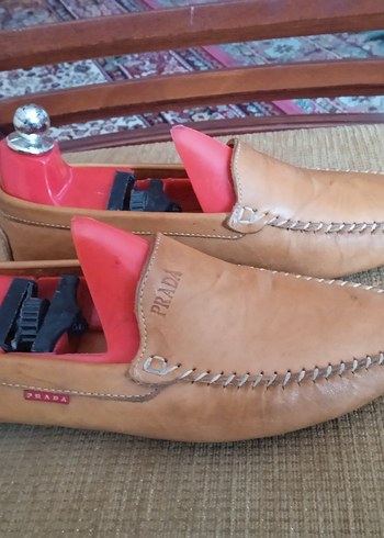 PRADA GERÇEK HAKİKİ DERİ AYAKKABI 39 NO - Görsel 3