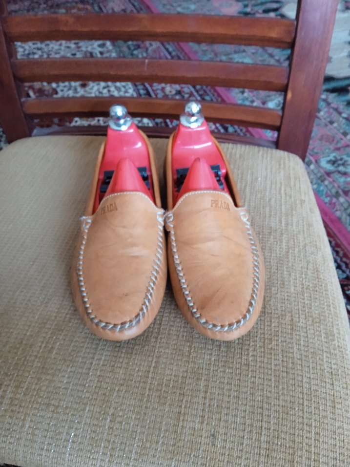 PRADA GERÇEK HAKİKİ DERİ AYAKKABI 39 NO - Görsel 2