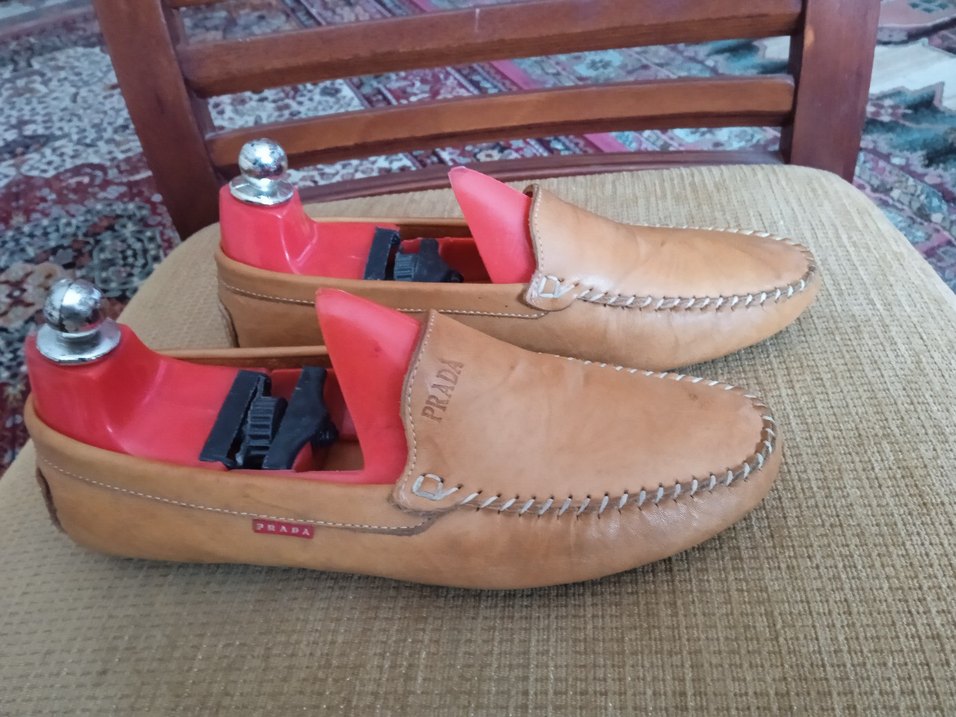 PRADA GERÇEK HAKİKİ DERİ AYAKKABI 39 NO - Görsel 3