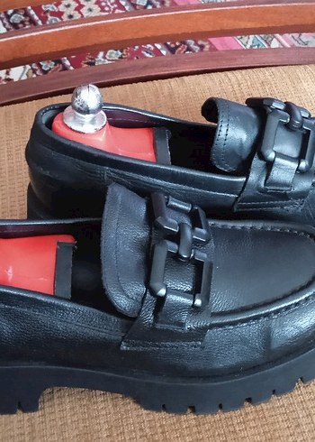 ELLE MARKA GERÇEK HAKİKİ DERİ 38 NO. - Görsel 5