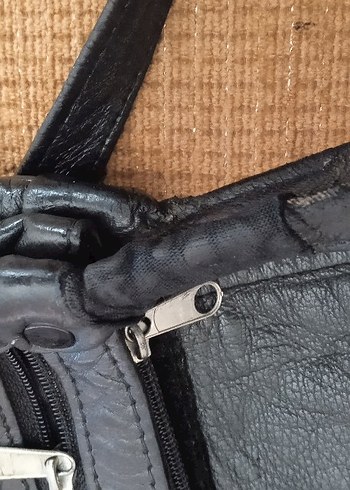 GERÇEK HAKİKİ KUZU DERİSİ ÇANTA - Görsel 7