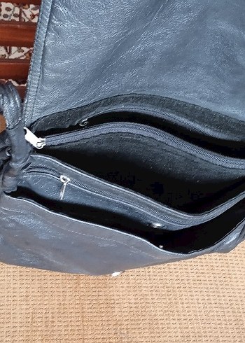 GERÇEK HAKİKİ KUZU DERİSİ ÇANTA - Görsel 3