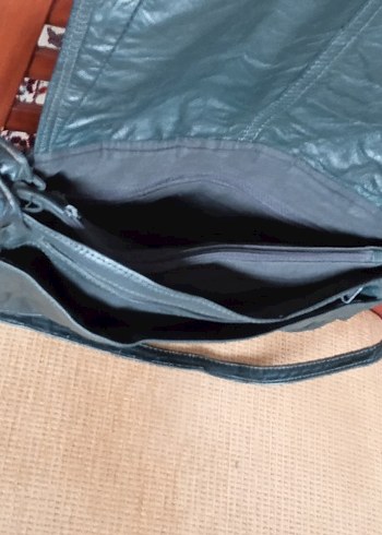 GERÇEK HAKİKİ DERİ ASKILI ÇANTA - Görsel 5