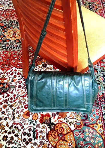 GERÇEK HAKİKİ DERİ ASKILI ÇANTA - Görsel 3