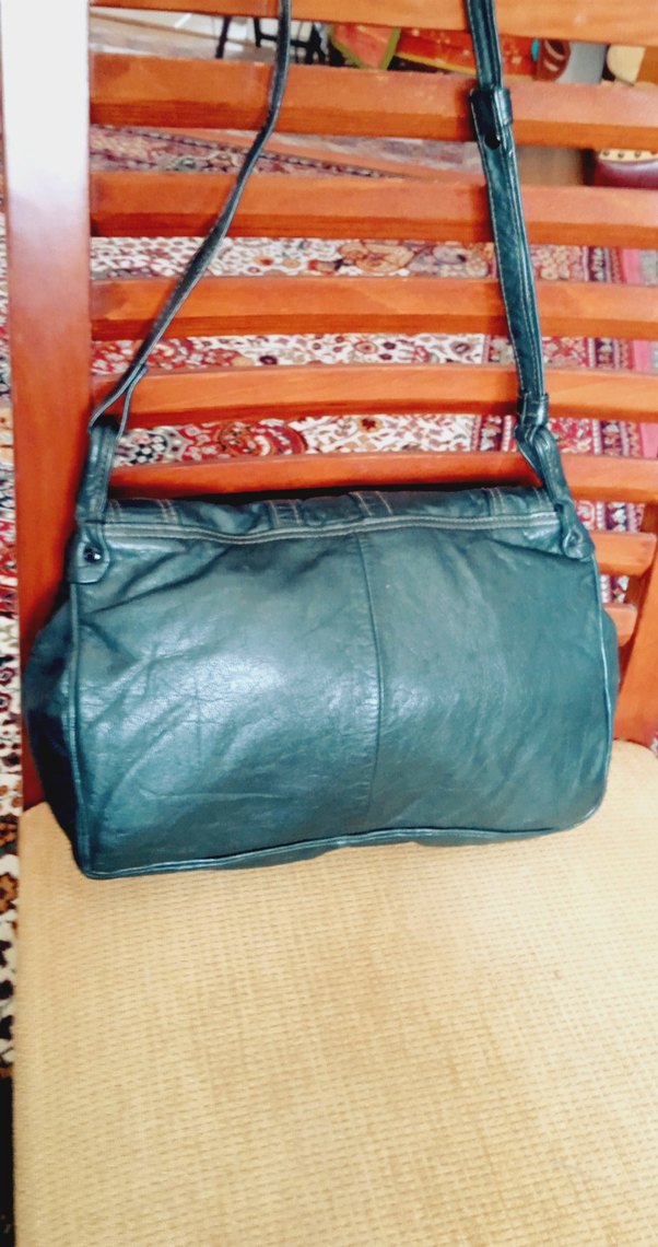 GERÇEK HAKİKİ DERİ ASKILI ÇANTA - Görsel 2