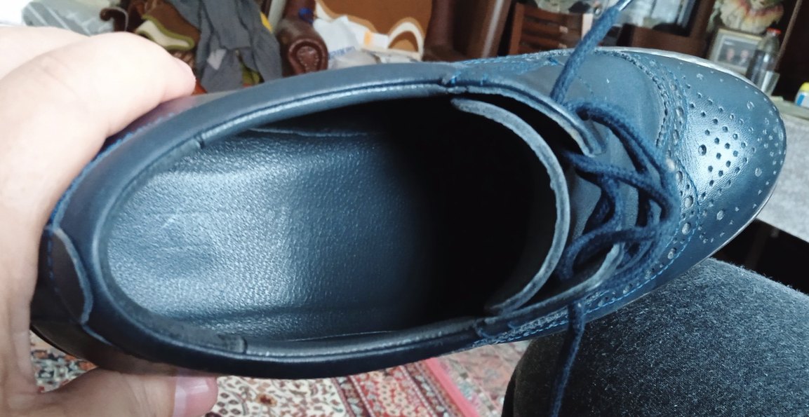 GERÇEK HAKİKİ DERİ KİNG SHOES 38 NO. - Görsel 5