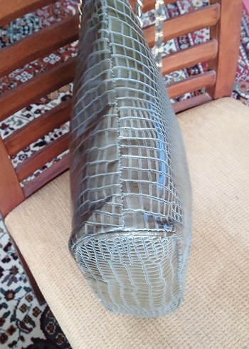 GERÇEK HAKİKİ DERİ ZİNCİR ASKILI ÇANTA - Görsel 5