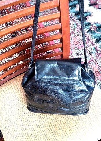 GERÇEK HAKİKİ DERİ ASKILI BAYAN ÇANTA - Görsel 3