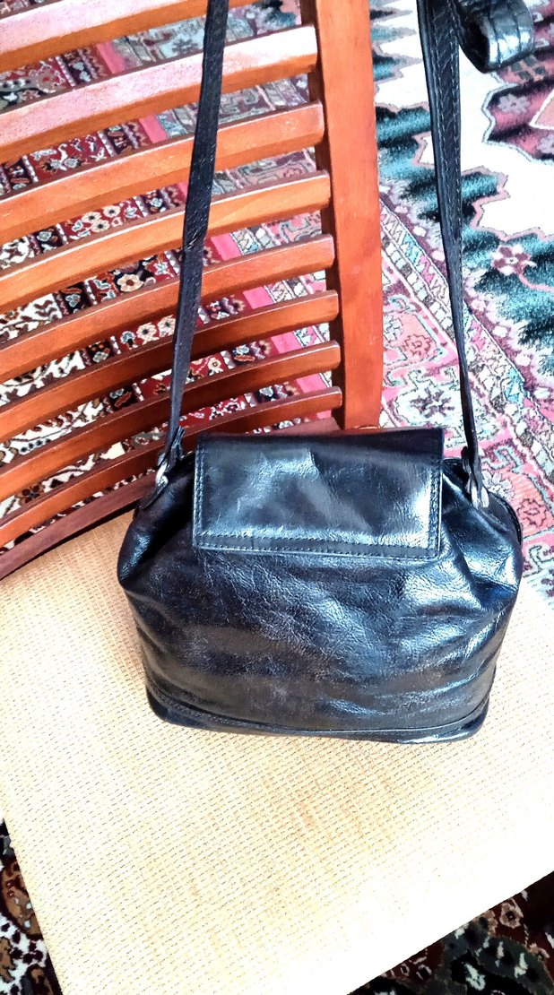 GERÇEK HAKİKİ DERİ ASKILI BAYAN ÇANTA - Görsel 3