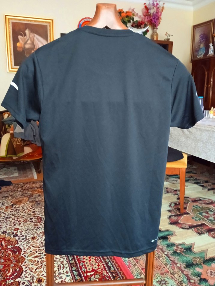 Nike Siyah Kısa Kollu Rahat Tişört(L) - Görsel 2