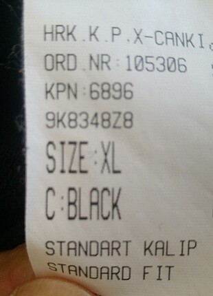 xl Beden siyah Renk XL beden erkek spor üstü.