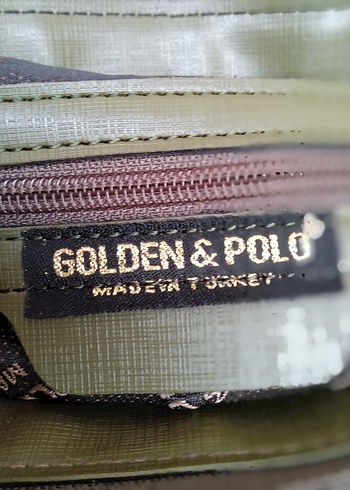 Beden haki Renk GOLDEN POLO ASKILI ÇANTA