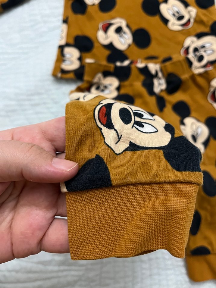 LCW Baby Mickey Mouse Baskılı Erkek Bebek Pijama - Görsel 4