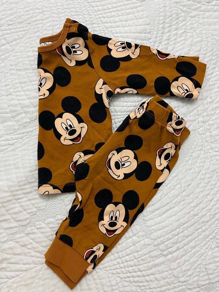 LCW Baby Mickey Mouse Baskılı Erkek Bebek Pijama - Görsel 3