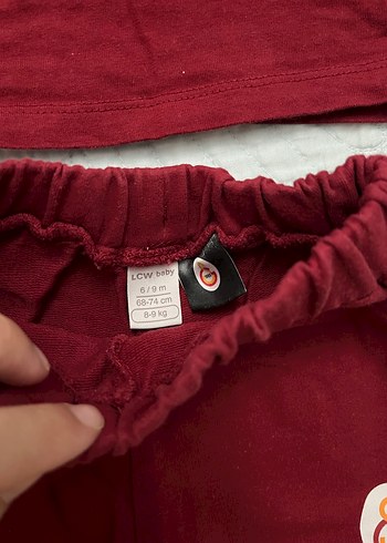 Galatasaray Baskılı Erkek Bebek Kırmızı Takım - Görsel 4