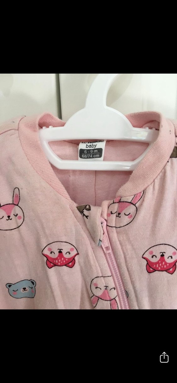 Kız Bebek 2.7 tog Uyku Tulumu - Görsel 3