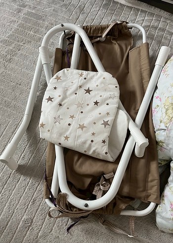 Kahverengi Bebek Hamak beşik - Görsel 5