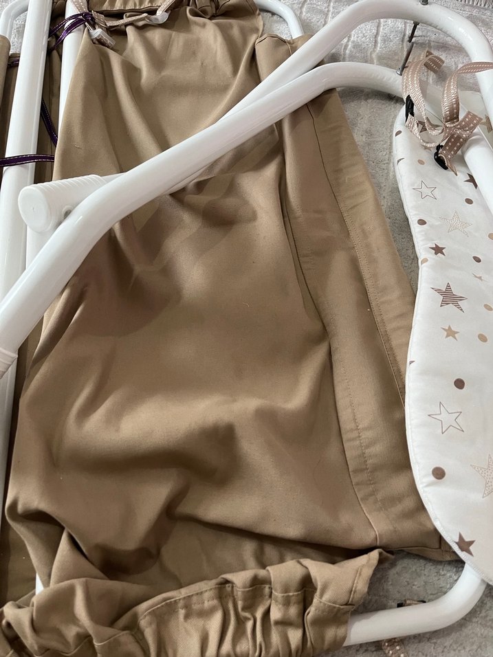 Kahverengi Bebek Hamak beşik - Görsel 4