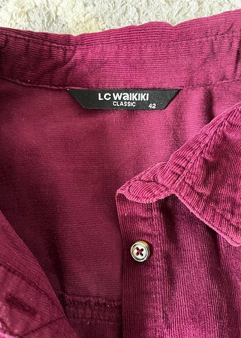 Kadife kadın gömlek - Görsel 3