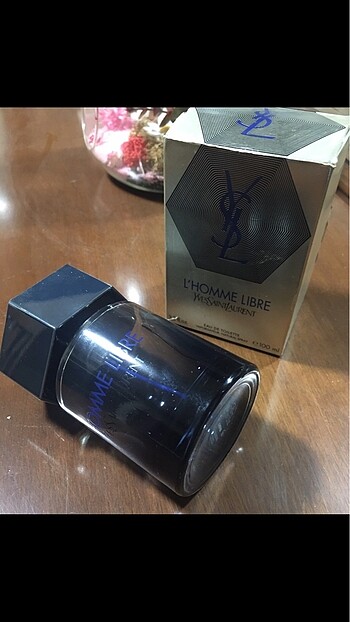 Yves Saint Laurent Yves saint laurent L?HOMME LIBRE orjinal BOŞ PARFÜM ŞİŞESİ