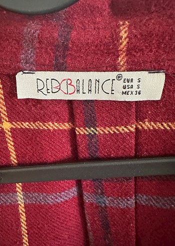 Bordo Ekose Düğmeli Salaş Kadın Gömlek - Görsel 3